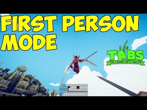 The Teacher vs Every Unit 1v1(First Person Edition) - TABS Unit Possession Update