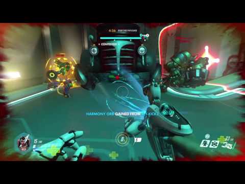 Overwatch Launch MP gameplay pt43 - Spawn Synch Issues w/Symmetra