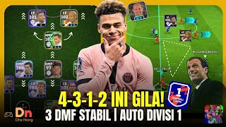 Download lagu A 4-3-1-2 Formation With 3 DMFs Breaks Through to Division 1! Stable Yet Brutal 🔥 eFootball 2026 ... mp3