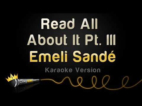 Emeli Sandé – Read All About It Pt. III (Karaoke Version)