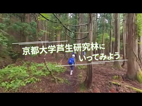 健康栄養学科 VRサイエンスツアー（京大芦生研究林偏）