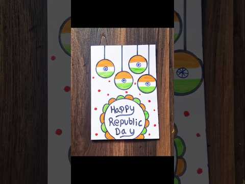 Republic day Greeting card 🇮🇳 #shorts #card #republicday #26january #26januaru2026