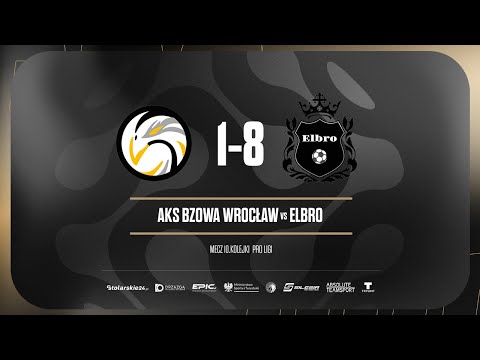 Skrót | AKS BZOWA WROCŁAW - ELBRO 1:8 | PRO LIGA, Sezon Jesień 2025 - 29.10.2025