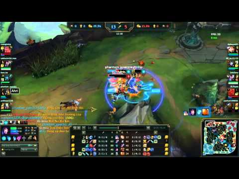 ahri & sona vs ys lux top