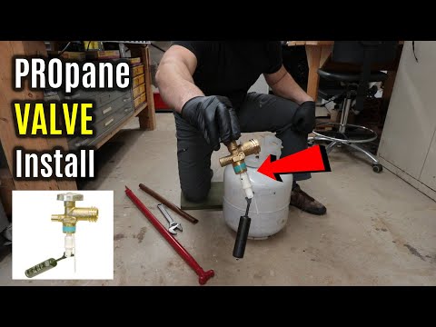 INSTALLING New Propane Tank OPD Fill Valve Assembly | EASY Workshop REPAIR