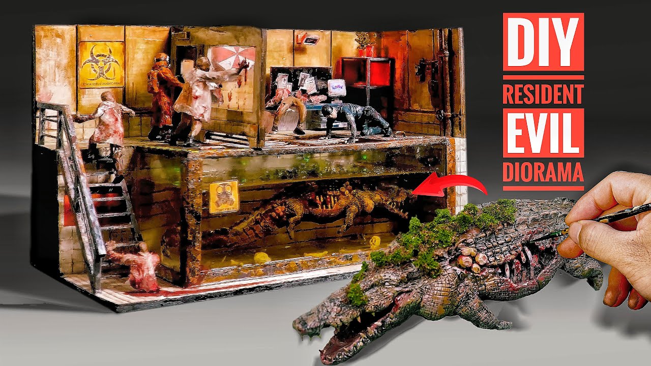 Explosive Resident Evil Diorama: Ultimate Showdown That Make Fans' Eyes Pop