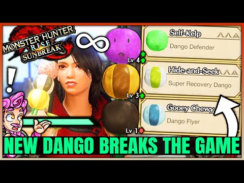 Dango is Actually OP Now - New INSANE Dango You Need to Use - Guide - Monster Hunter Rise Sunbreak!