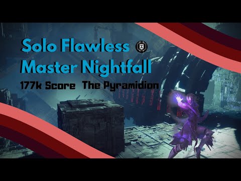 Solo Flawless Master Nightfall | The Pyramidion | 100k+ Score