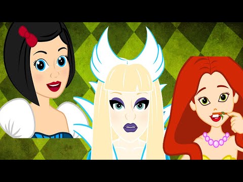 PRINCESSES: Snow white + Snow Queen + The Little Mermaid I बच्चों की नयी हिंदी कहानियाँ और कविताएँ |