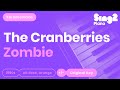 The Cranberries - Zombie (Karaoke Piano)