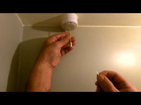 How to Change a Pull Cord On Your Bathroom or Toilet Light