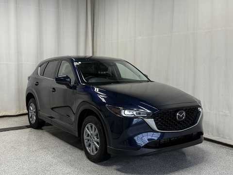 2025 Mazda CX-5 GS AWD in Blue for sale at Park Mazda in Sherwood Park, AB