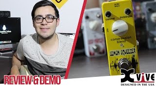 Video thumbnail for LEMON SQUEEZER COMPRESOR - XVIVE AUDIO - Review & Demo | Sebastian Mora by Sebas Mora