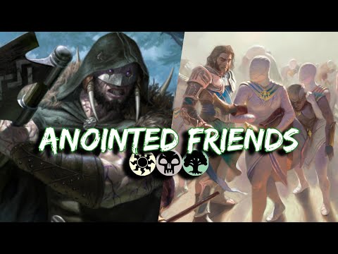 Anointed Friends - Super Friends Token Makers in Historic - Mtg Magic Arena Deck Tech and Game Play