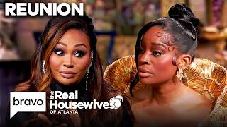 Cynthia Bailey & Shamea Morton Mwangi Revisit The Dallas Room Drama | RHOA Reunion (S17 E20) | Bravo
