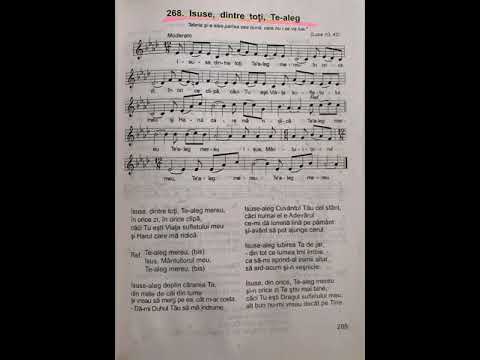 Isuse, dintre toti, Te-aleg mereu - Nicolae Moldoveanu