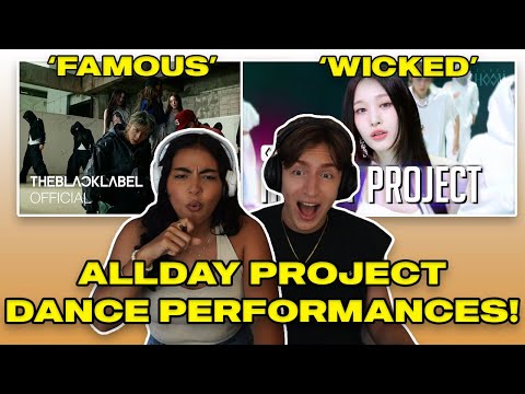Producer Couple Reacts to ALLDAY PROJECT ‘FAMOUS’ PERFORMANCE VIDEO & 'WICKED' STUDIO CHOOM Version