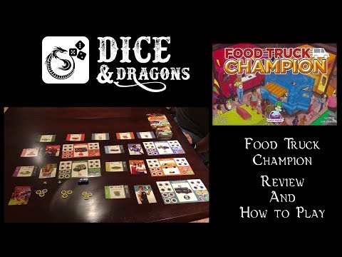Dice and Dragons - Food Truck Champion Review and How to Play