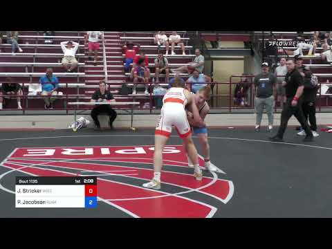 77 Kg Rr Rnd 2 - Jared Stricker, Wisconsin Vs Payton Jacobson, Sunkist Kids Wrestling Club 8a16