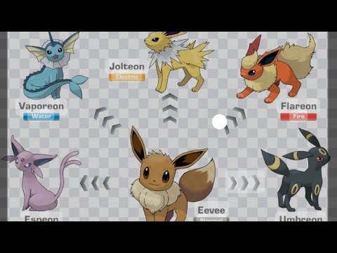 trucchi pokemon go  TUTTE LE EVOLUZIONI DI EEVEE COME OTTENERE IL POKEMON CHE VUOI #eevee #pokemon