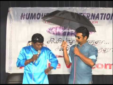 Comedy Play l Vadivel Balaji imitates Comedian Vadivel in Humour Club Program