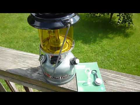 Aluminum Coleman fuel filler cap with lanyard Model 22-1411