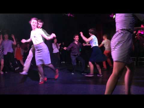 Bluesway 2014 - Lindy Hop JnJ. Advanced. Finals - Part1. All Skate