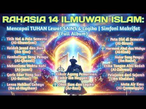 RAHASIA 14 ILMUWAN ISLAM: Mencapai TUHAN Lewat SAINS & Logika | Simfoni Makrifat Zaman KeEmasan 🎶🕌