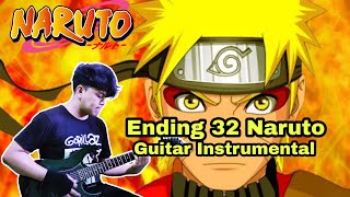 Ost Naruto Shippuden Ending 32 - Spinning World (Guitar Instrumental By Zack Nyutnyut)