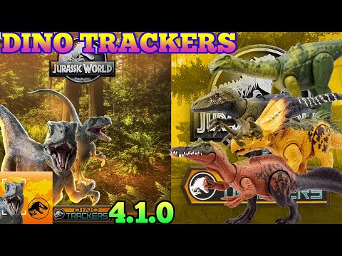 Jurassic World DINO TRACKERS 2023 Facts App Scan Codes All Dinosaurs WILD ROAR Wave 2 Nigersaurus