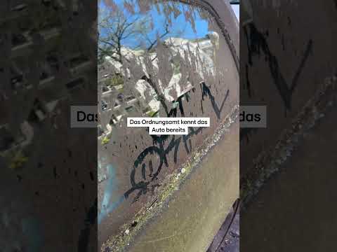 Diese Schrottkarre in Hamburg ist ein echter Nachbarschafts-Star! #rtlnord #auto #hamburg