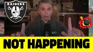Why This Big Raiders Rumor Is Basically Dead!RAIDERS NEWS TODAY