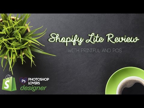 🔴 shopify Lite Review- Making Money as a Graphic Designer