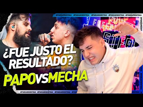 PAPO Y MECHA NOS REGALAN LA BATALLA DEL AÑO EN ARGENTINA - MI ANÁLISIS Y OPINIÓN AQUÍ Y AHORA