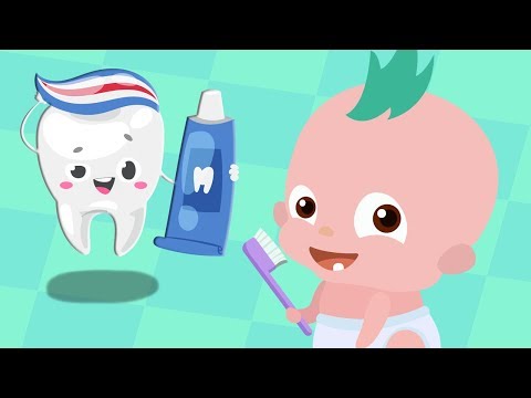 Borsta Tänderna | Babyloonz Barnsånger ♪♪