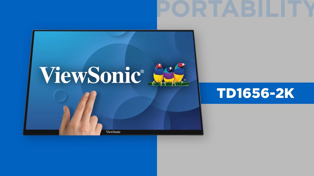 TD1656-2K 16" 2K Portable Touch Display