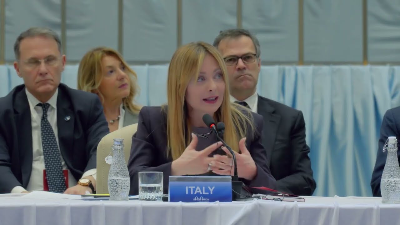 L’INTERVENTO DI GIORGIA MELONI AL SECONDO EVENTO ITALIA-AFRICA