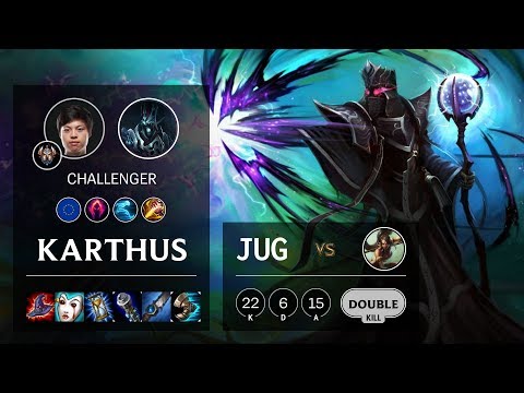Karthus Jungle vs Nidalee - EUW Challenger Patch 10.7