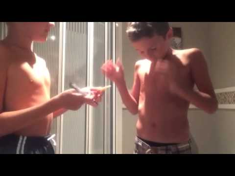 Sugar and flour challenge with nathan05055