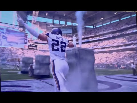 Minnesota Vikings player introductions vs the New York Giants! Rematch this Sunday