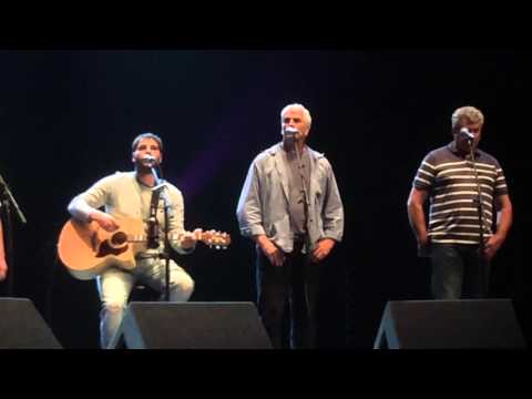 Port Isaac's Fisherman's Friends singing Leaving of Liverpool at Plymouth Pavilions 2015