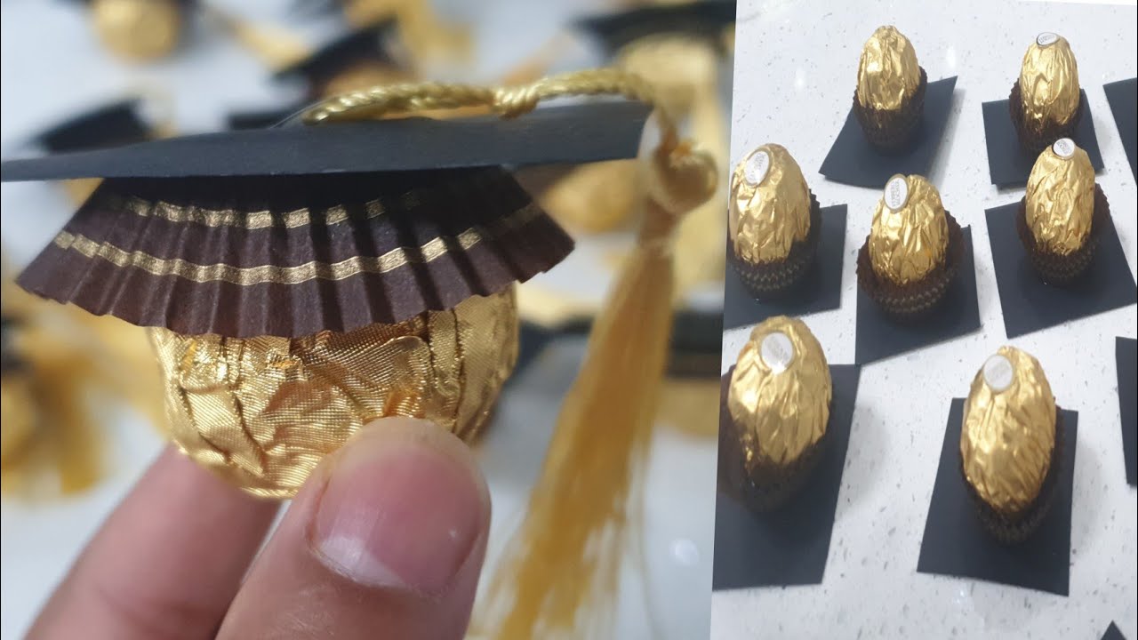 Graduation party decorations ideas/gifts idea/ferrero rocher gift idea