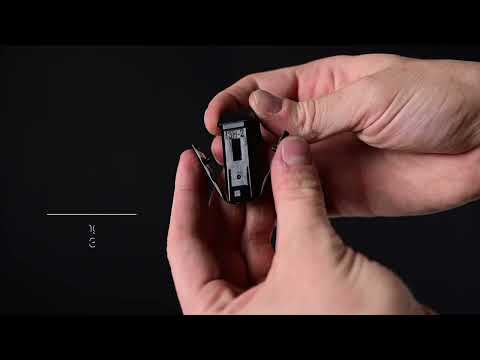 Platinum & Black Top Button 22mm - Install Video