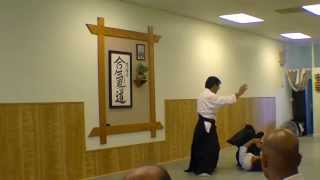 preview picture of video 'Aikido Tasaka Shihan 7th dan at Tri City Aikido Fremont Newark Union City'