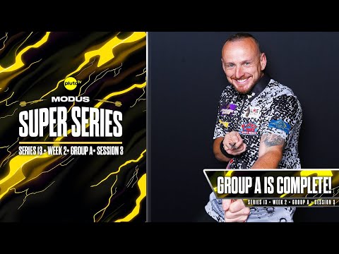 WE HAVE OUR 1ST FINALIST!🏆🎯 | Darts Highlights | Week 2 Group A Session 3