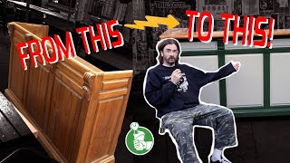 BARTER TOWN GETS A BAR -  Gaz had an existential crisis fixing up a bar donated by the Lame Duck