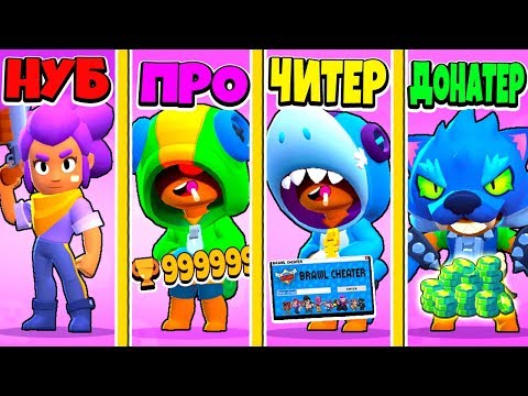 БИТВА BRAWL STARS РОБОРУБКА: НУБ ПРОТИВ ПРО ПРОТИВ ЧИТЕР ПРОТИВ ДОНАТЕР! BRAWL STARS