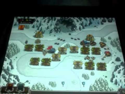 Kingdom Rush Level 13 Sarelgaz's Lairs Campaign iPad premium content