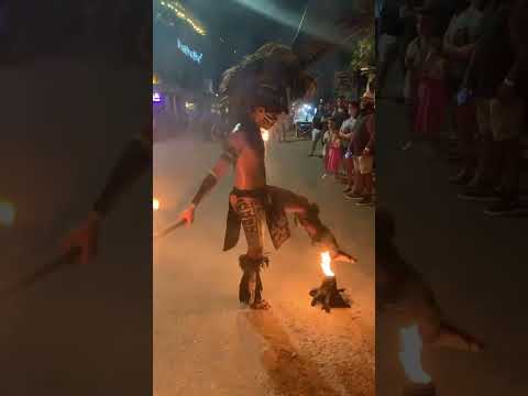 The Mayan dance performance presents an authentic Mayan ritual with professional Mayan dancers.