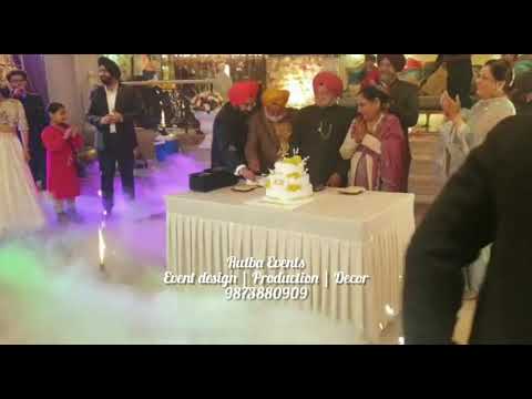 S1 RUTBA EVENTS 50 ANNIVERSARY| SPECIAL EFFECTS CAKE CUTTING CEREMONY |HAPPY COUPLE |EVENT PLANNER